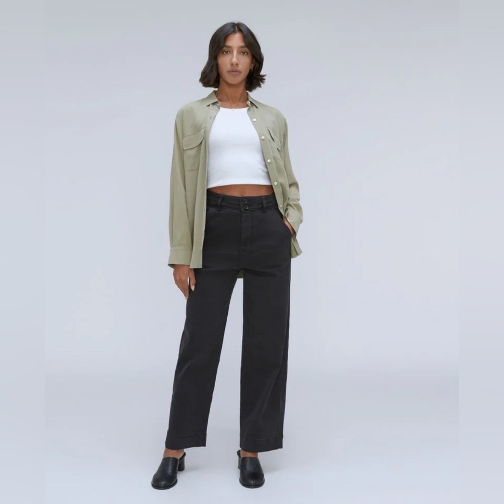 Everlane Organic Wide Leg Pant